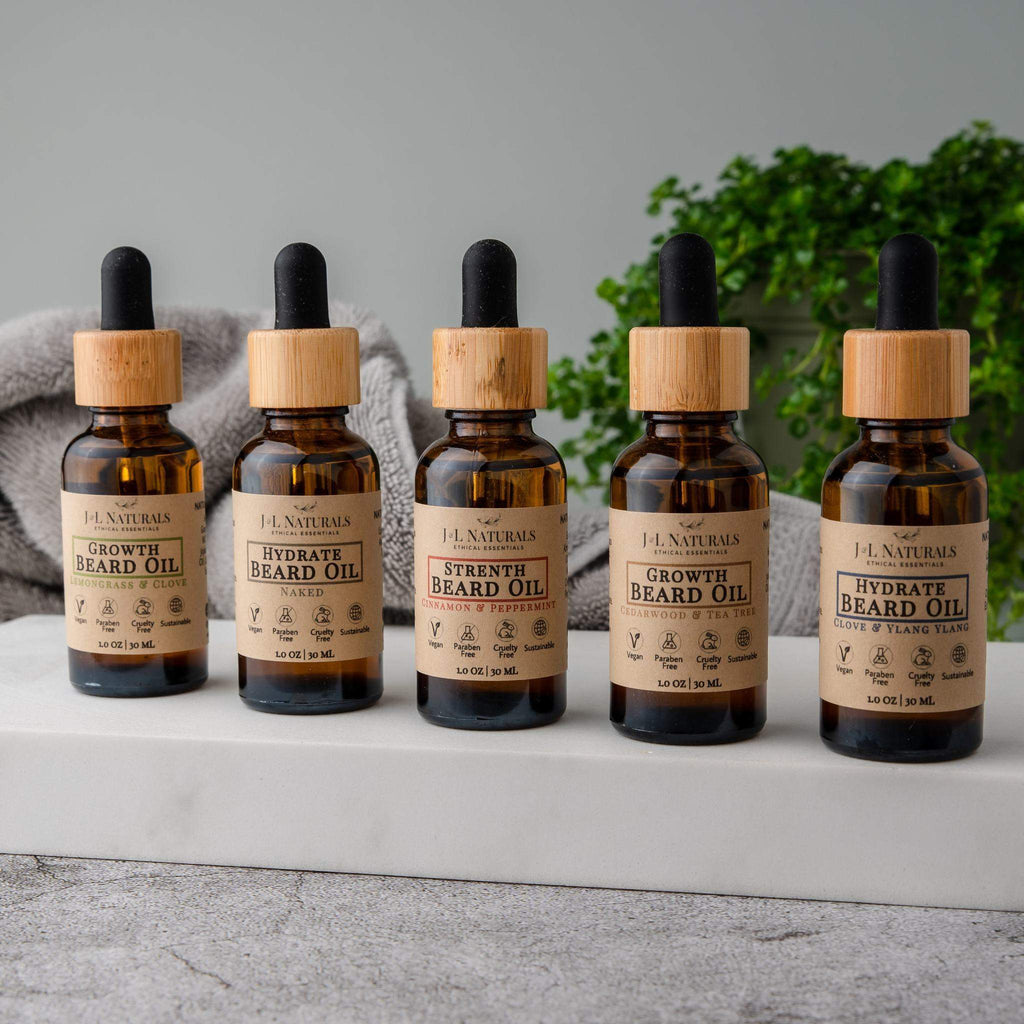 Beard Oil Multi‑Pack – Premium Conditioning Oils (Set of 5)