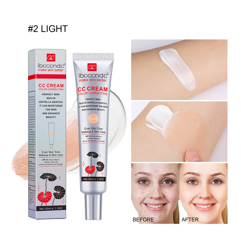 Moisturizing Correcting CC Cream – Long‑Lasting, Waterproof & Skin‑Protecting.