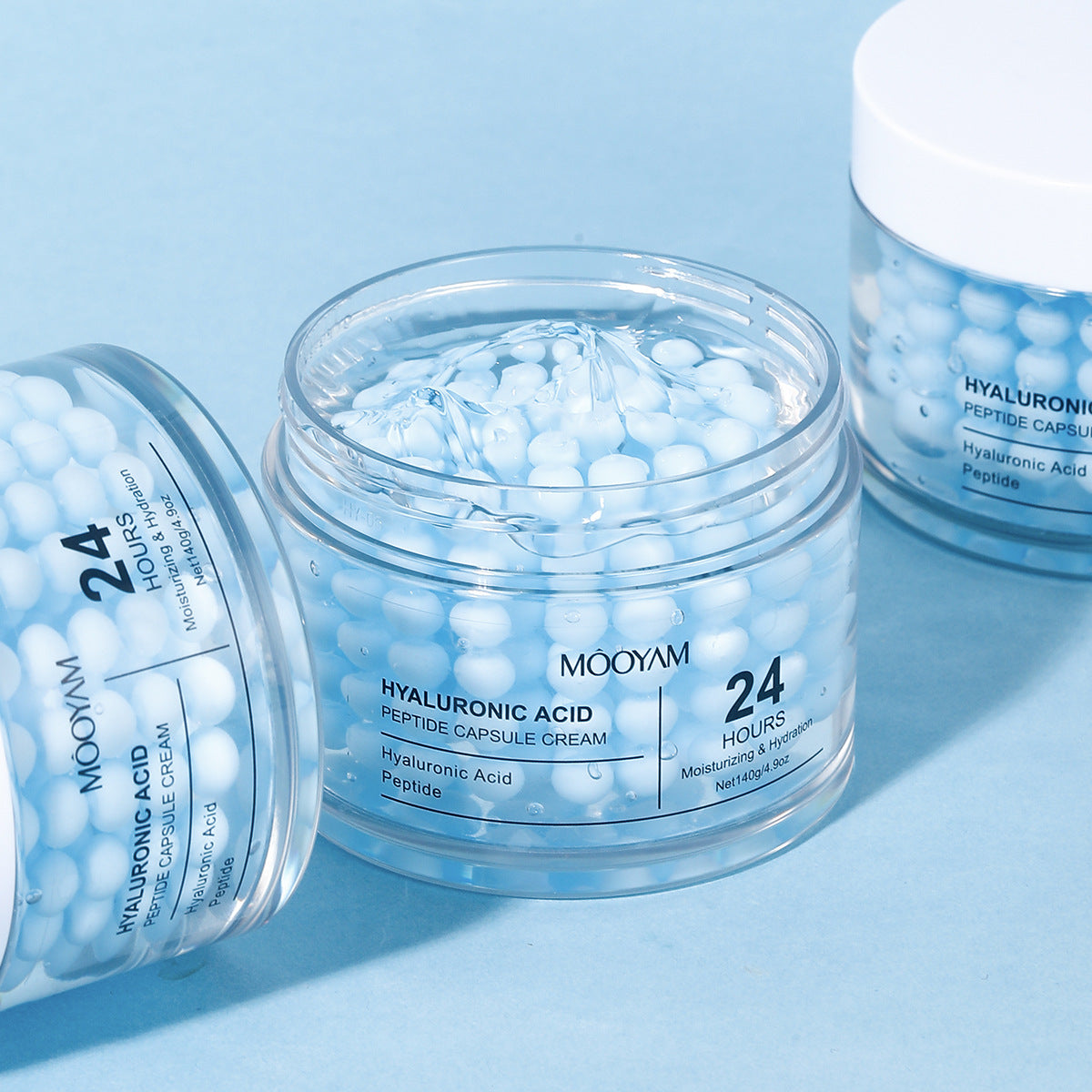 Hyaluronic Acid Peptide Capsule Cream – Deep Hydration & Firming