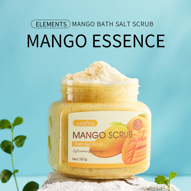 Fruit Bath Salt Scrub Cream – Exfoliating & Deep Cleansing Body Care