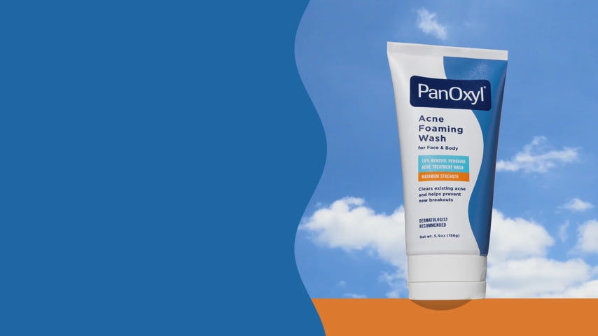 PanOxyl 10% Benzoyl Peroxide Acne Foaming Wash